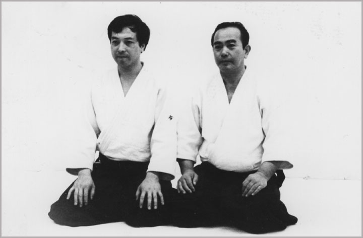 Koichi Tohei Sensei with Shizuo Imaizumi