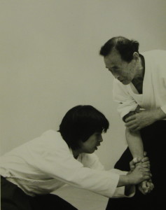  Seiseki Abe at about age 70 with Haruo Matsuoka