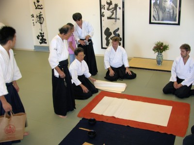  Abe Sensei at Ikazuchi Dojo in 2006