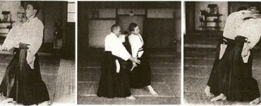 Morihei Ueshiba’s original iriminage from the the 1938 training manual titled “Budo”
