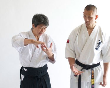 Kenji Yamaki with Haruo Matsuoka