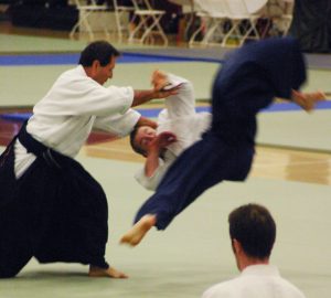 Christian Tissier at Aiki Expo 2005 sponsored by Aikido Journal