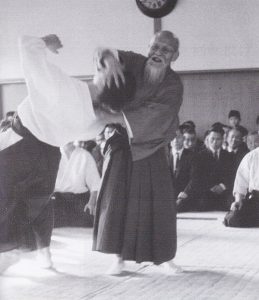 Morihei Ueshiba's postwar iriminage